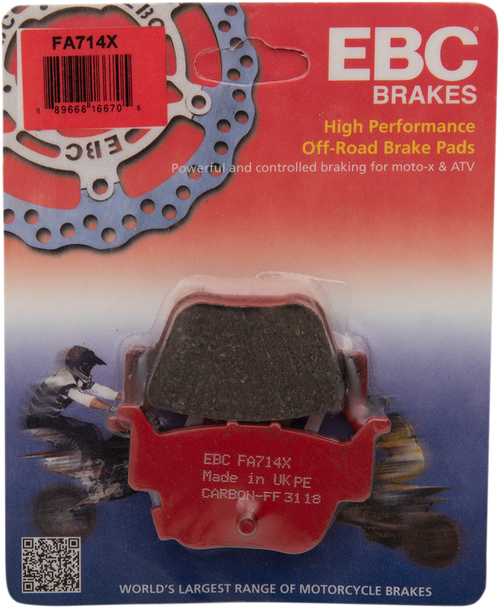 Sport Carbon "X" Brake Pads 17200639