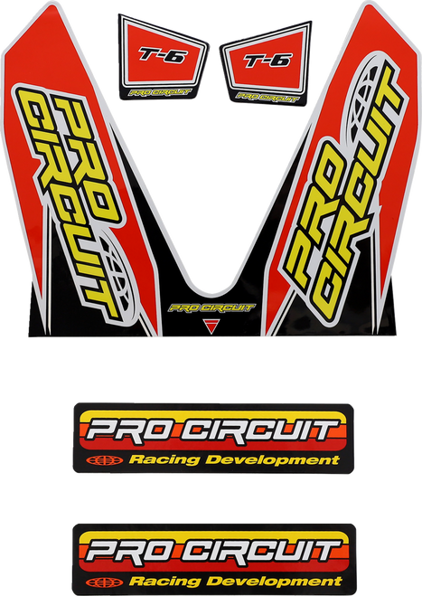 T-6 Exhaust Decals 18602265