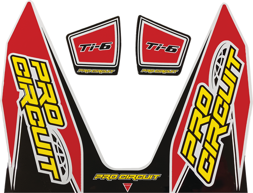 Ti-6 Exhaust Decals 18602279