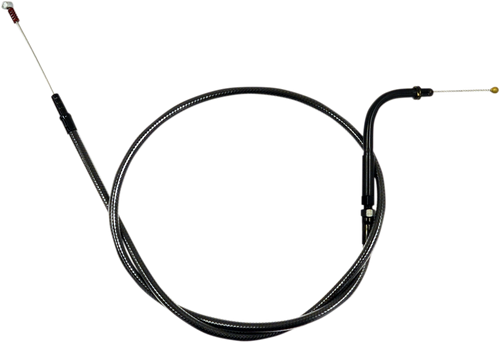 Midnight Braided Handlebar Idle Cable 06510784 Midnight Braided Handlebar Idle Cable 06510784
