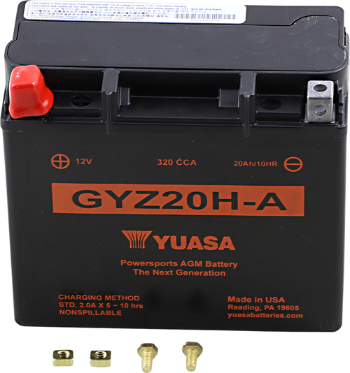 GYZ Factory-Activated AGM Maintenance-Free Battery 21130776