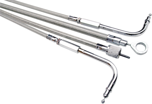 Armor Coat Braided Stainless Steel Speedometer Cable for Harley-Davidson 06550066 Armor Coat Braided Stainless Steel Speedometer Cable for Harley-Davidson 06550066