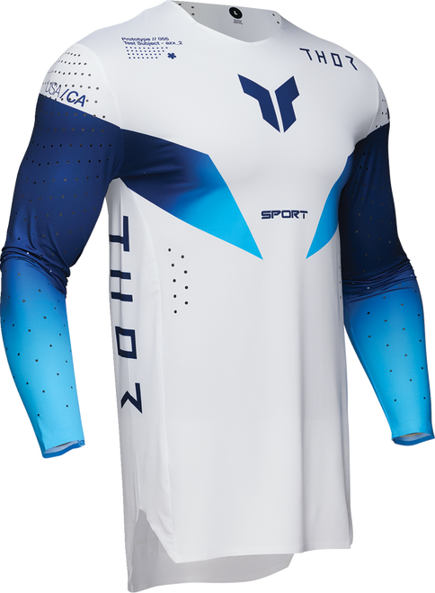 SPORTMODE Strike Jersey — White/Blue/Navy 29108107