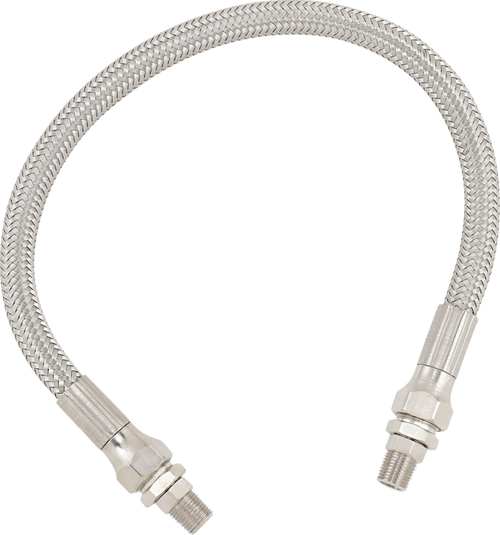 Universal Stainless Steel Braided Oil Line 07110049 Universal Stainless Steel Braided Oil Line 07110049