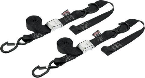 1-1/2" Cam-Buckle with Safety-Latch Hooks and Soft-Tye 39200140