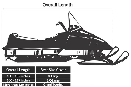 Trailerable Touring Snowmobile Cover 40030141 Trailerable Touring Snowmobile Cover 40030141