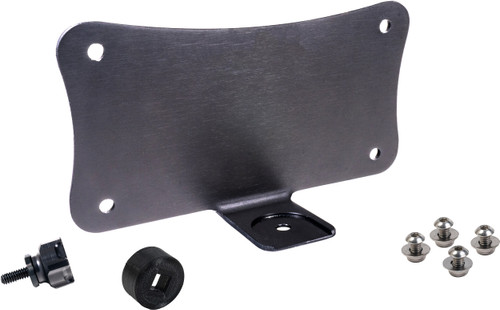 UPRIGHT LICENSE PLATE MOUNT BLACK-563-04125 UPRIGHT LICENSE PLATE MOUNT BLACK-563-04125