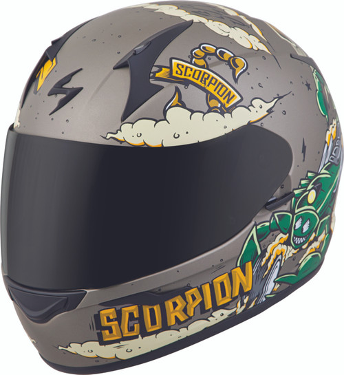 EXO-R320 FULL-FACE HELMET MOTO FINK TITANIUM SM-75-1146S EXO-R320 FULL-FACE HELMET MOTO FINK TITANIUM SM-75-1146S