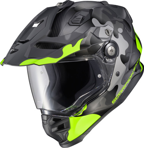 XT9000 CARBON FULL FACE HELMET GILLEY HI-VIS/GREY SM-75-2163S XT9000 CARBON FULL FACE HELMET GILLEY HI-VIS/GREY SM-75-2163S