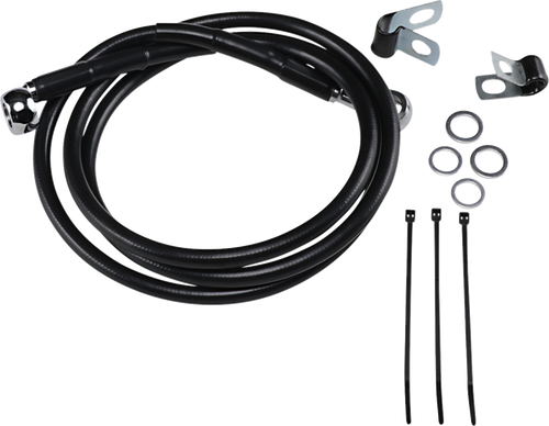 Extended Length Black Vinyl Brake Line Kit 17412555
