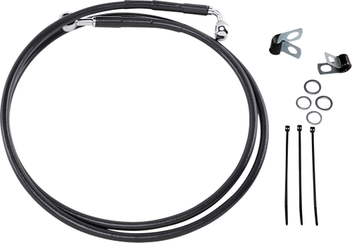 Extended Length Black Vinyl Brake Line Kit 17412585