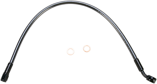 Designer Series Braided Non-ABS Front Brake Line Kit 17413234