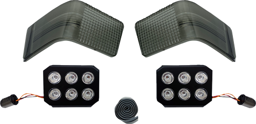 LED Tour-Pak Run/Brake Lights with Lenses 20101490 LED Tour-Pak Run/Brake Lights with Lenses 20101490