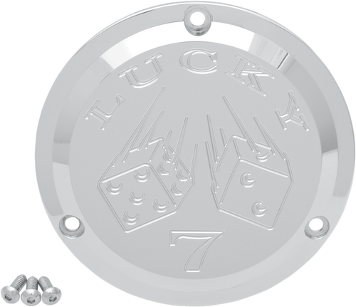 Chrome Billet Derby Cover DS375259