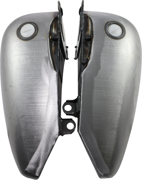2" Extended Two-Piece Flat-Side Gas Tank Set DS391291