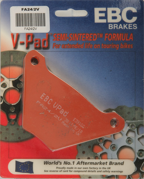 BRAKE PADS FA24/2V V-SERIES-15-24/2V
