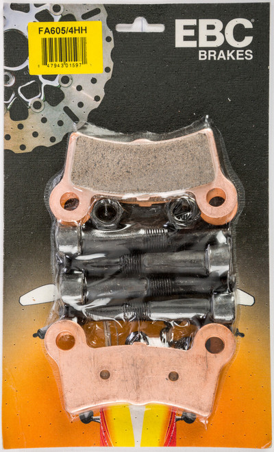 BRAKE PADS FA605/4HH DOUBLE-H SINTERED-15-605/4H