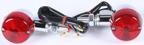 STYLE 1 LED TURN SIGNAL CHROME W/SMOKE LENS-226-8325C