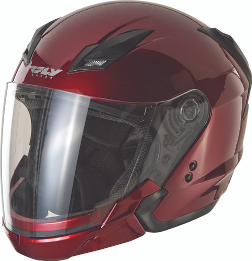 TOURIST SOLID HELMET CANDY RED XL-73-8105X