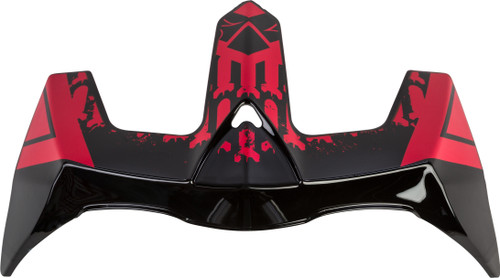REVOLT REAR SPOILER PATRIOT RED/BLACK-73-88451