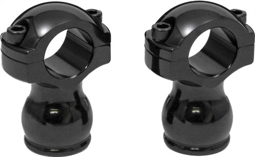 OLD STYLE RISERS 2 INCH BLACK-750-01223