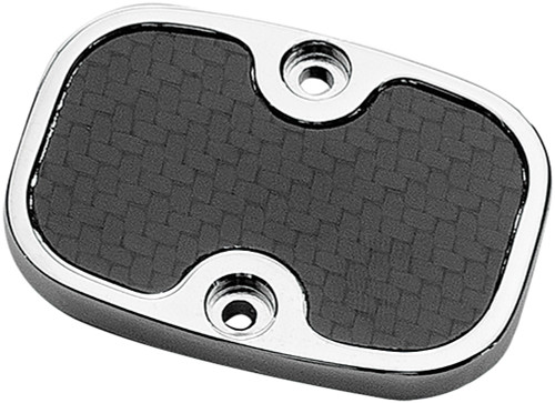 LOWER BRAKE CYLINDER COVER GRAND PRIX CARBON (CHROME)-810-0205 LOWER BRAKE CYLINDER COVER GRAND PRIX CARBON (CHROME)-810-0205