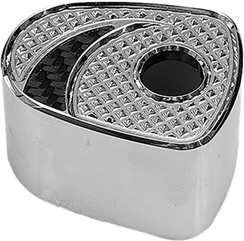 IGNITION COVER BLACK LABEL (CHROME)-810-0712