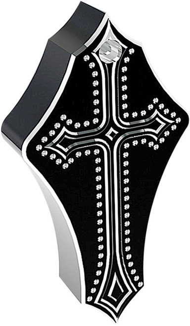 HORN COVER DARKSIDE BLACK-810-0810
