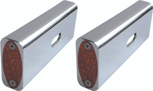 FENDER STRUT MARKER LIGHT 06-16 FXD AMBER CHR-812-02098 FENDER STRUT MARKER LIGHT 06-16 FXD AMBER CHR-812-02098