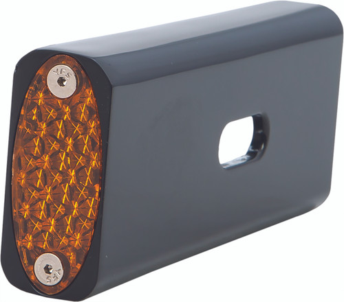 FENDER STRUT MARKER LIGHT 06-16 FXD AMBER BLK-812-02099 FENDER STRUT MARKER LIGHT 06-16 FXD AMBER BLK-812-02099
