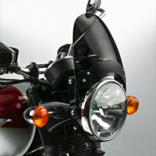 FLYSCREEN WINDSCREEN DARK SMOKE BLACK HARDWARE-562-27007B