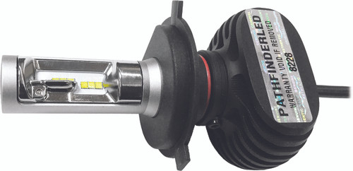 RUGGED FANLESS LED H4 BULB 4000LM-226-0038