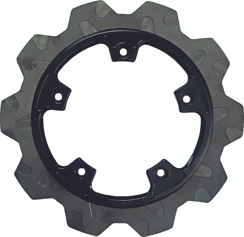 HIGH CARBON STEEL PERIMETER ROTOR BLACK 11.8"-815-0161