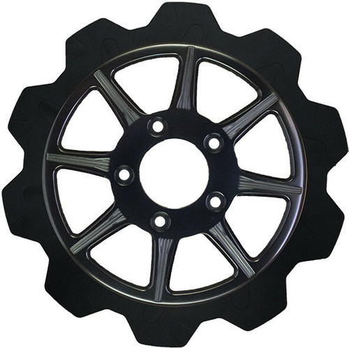 HIGH CARBON STEEL PHOENIX REAR ROTOR BLACK 11.8"-815-0171