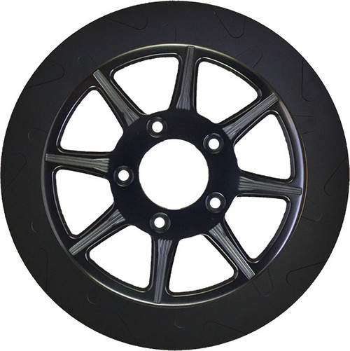 HIGH CARBON STEEL PHOENIX REAR ROTOR BLACK 11.8"-815-0211