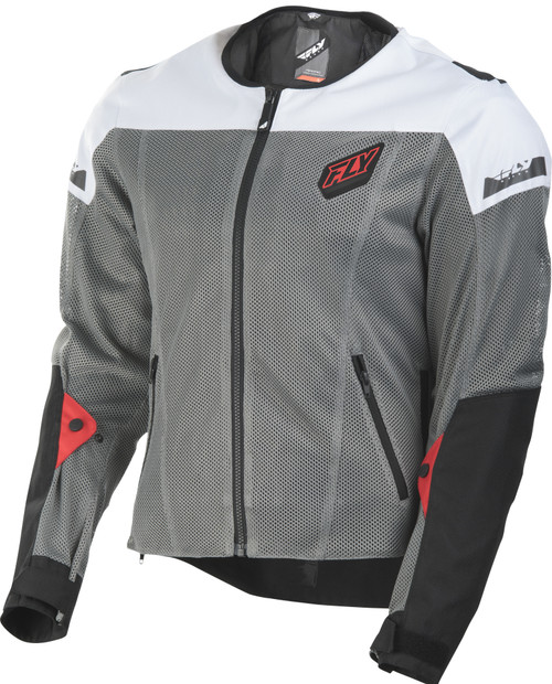 FLUX AIR MESH JACKET BLACK/WHITE 2X-477-40742X