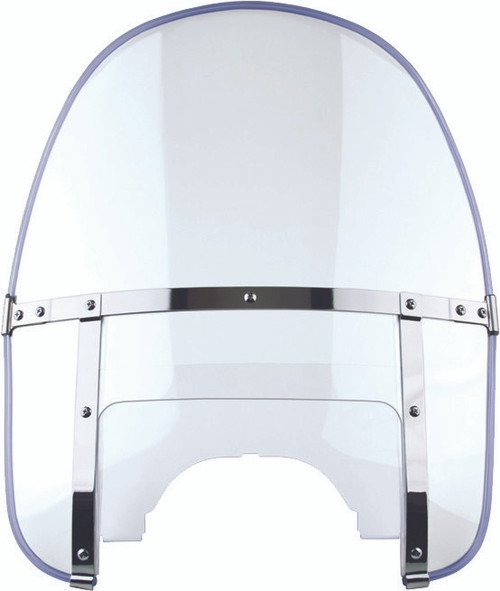 HERITAGE BEADED WINDSHIELD CLEAR ADJUSTABLE WINDOW-562-2235