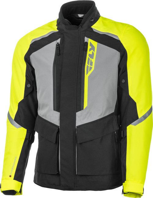 TERRA TREK JACKET BLACK/HI-VIS MD-477-2114M