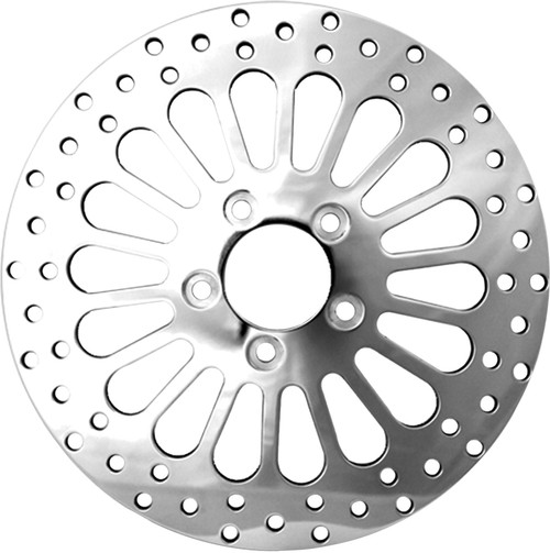 REAR SPOKER ROTOR 11.8 POLISHED-576-01327