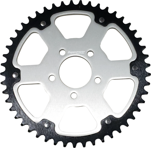 REAR STEALTH SPROCKET ALU/STL 49T-530 SLV HD-106-708149S REAR STEALTH SPROCKET ALU/STL 49T-530 SLV HD-106-708149S