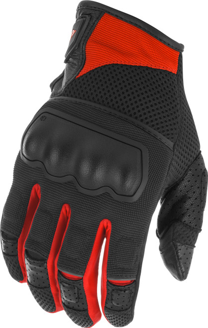 COOLPRO FORCE GLOVES BLACK/RED LG-476-4122L