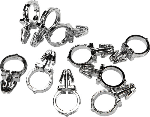 10/PK H-BAR WIRING RETAINERS 1/2" HOLE OE#70345-84-820-1176