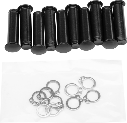 PIVOT PIN AND CLIP `04-19 XL BLACK-820-1504