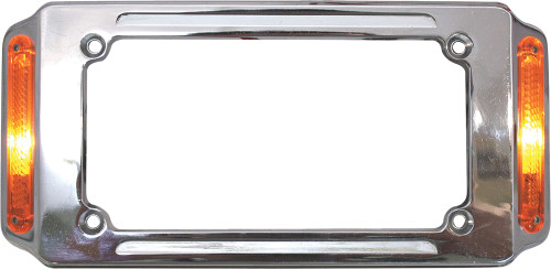 LICENSE FRAME LOUVERED ALUMINUM-820-2722 LICENSE FRAME LOUVERED ALUMINUM-820-2722