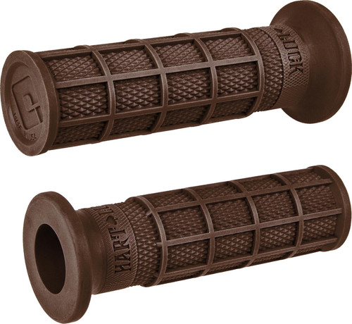 SINGLE PLY WAFFLE GRIPS VTWIN BROWN-206-40051 SINGLE PLY WAFFLE GRIPS VTWIN BROWN-206-40051