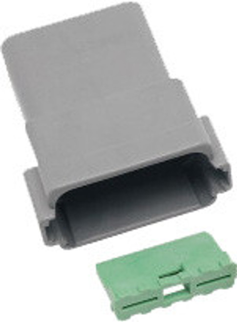 12-WIRE GREY DEUTSCH RCPTCL & WDGLCK HD# 72129-94GY-850-08016 12-WIRE GREY DEUTSCH RCPTCL & WDGLCK HD# 72129-94GY-850-08016