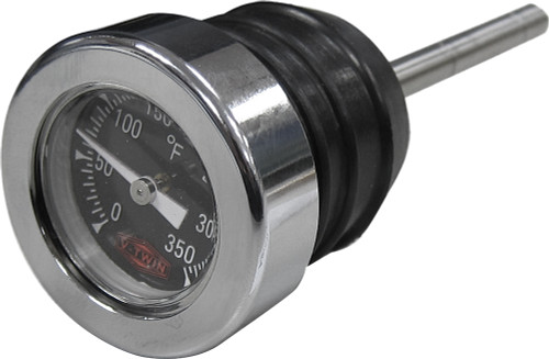 OIL TEMP GAUGE 2 7/8" DIPSTICK 00-17 SOFTAIL-820-2635