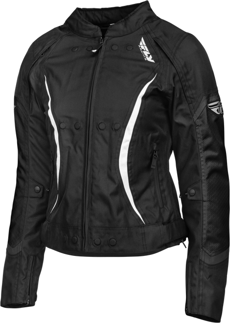 WOMEN'S BUTANE JACKET BLACK/WHITE MD-477-7042M
