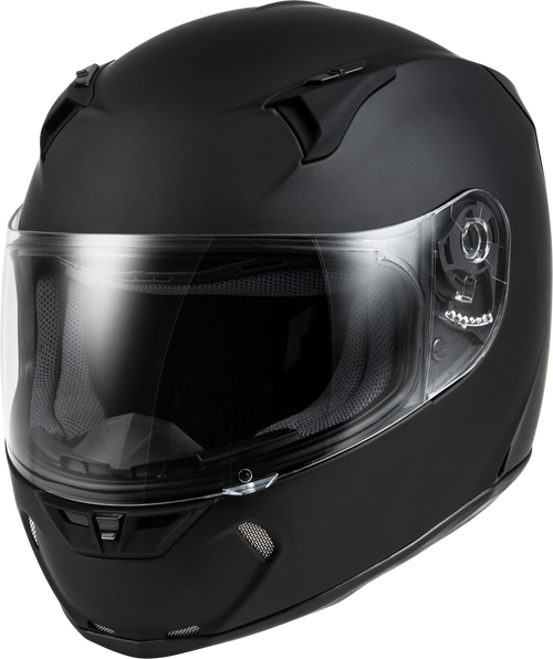 REVOLT SOLID HELMET ECE MATTE BLACK LG-73-8352L