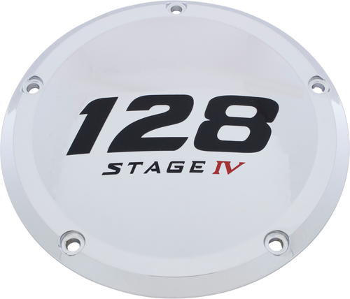 6 M8 SOFTAIL DERBY COVER 128 STAGE IV CHROME-563-05021 6 M8 SOFTAIL DERBY COVER 128 STAGE IV CHROME-563-05021